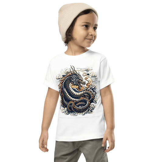 Kurzärmeliges Baby T-Shirt "Drache" - Artexio