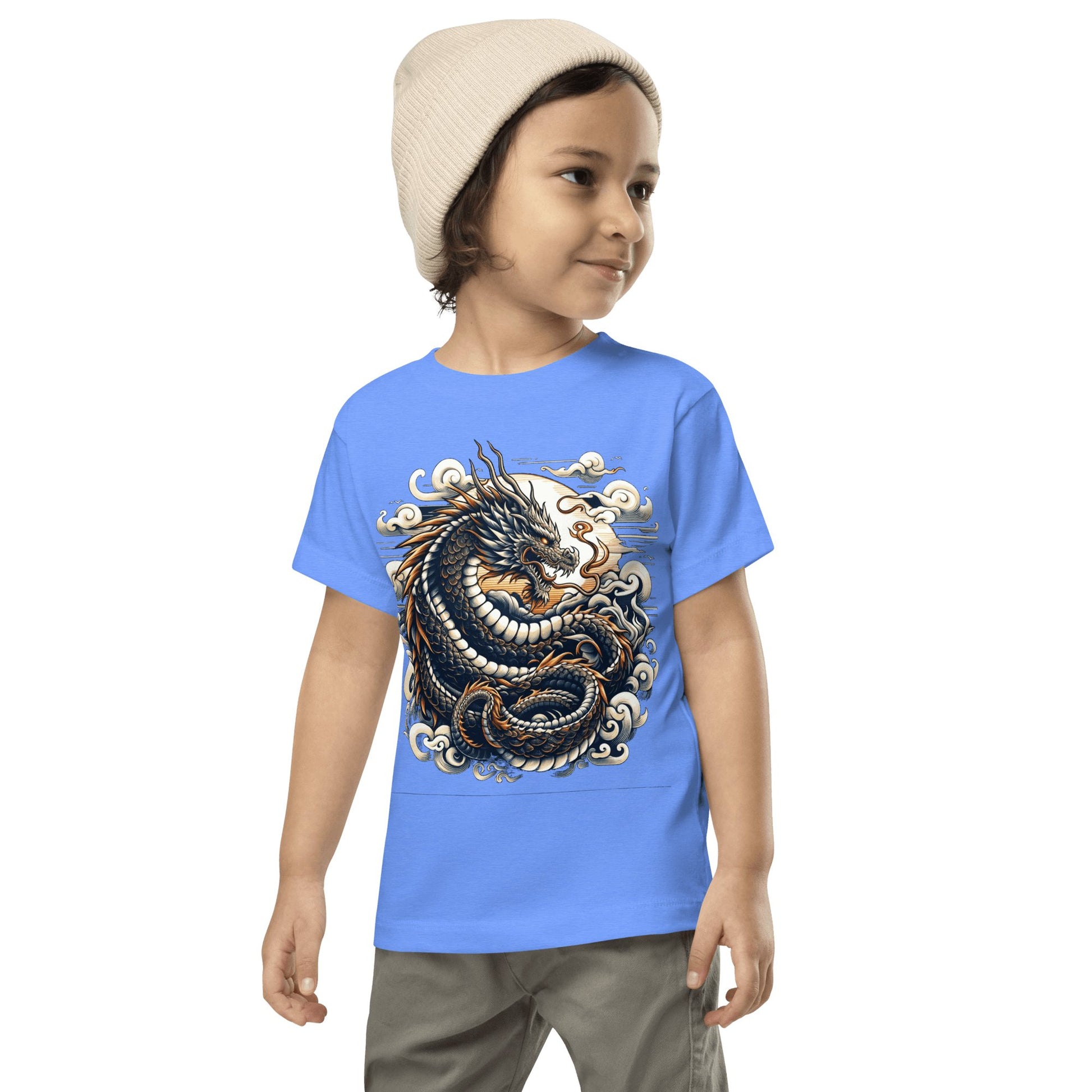 Kurzärmeliges Baby T-Shirt "Drache" - Artexio