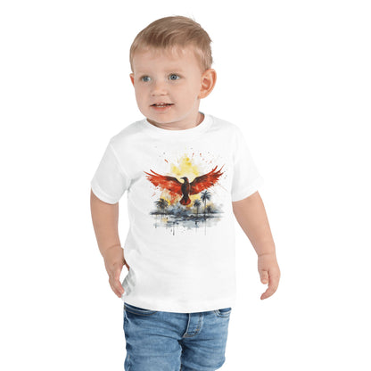 Kurzärmeliges Baby T-Shirt "Firebird" - Artexio