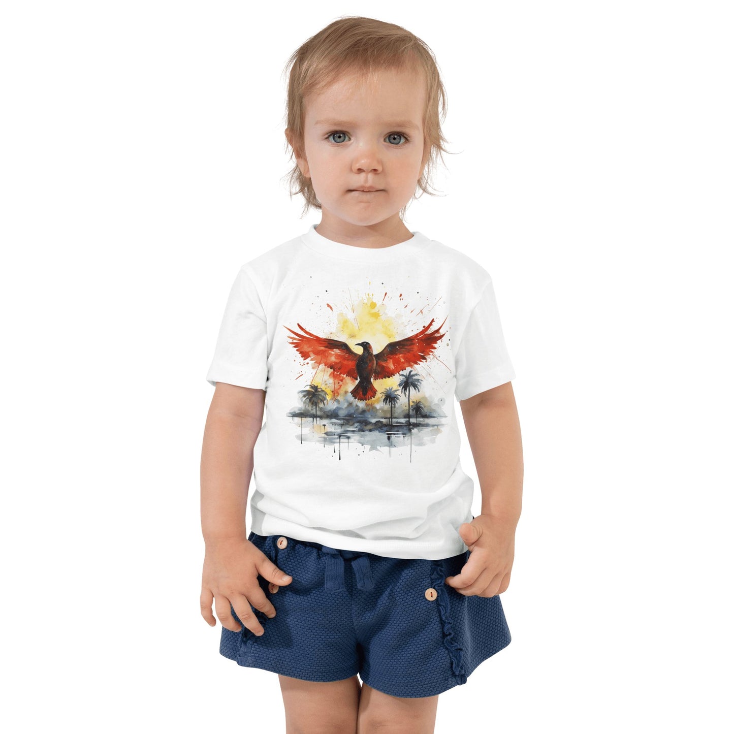 Kurzärmeliges Baby T-Shirt "Firebird" - Artexio