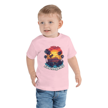 Kurzärmeliges Baby T-Shirt "Los Angeles" - Artexio