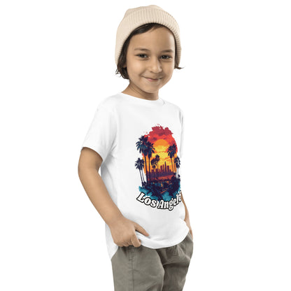 Kurzärmeliges Baby T-Shirt "Los Angeles" - Artexio