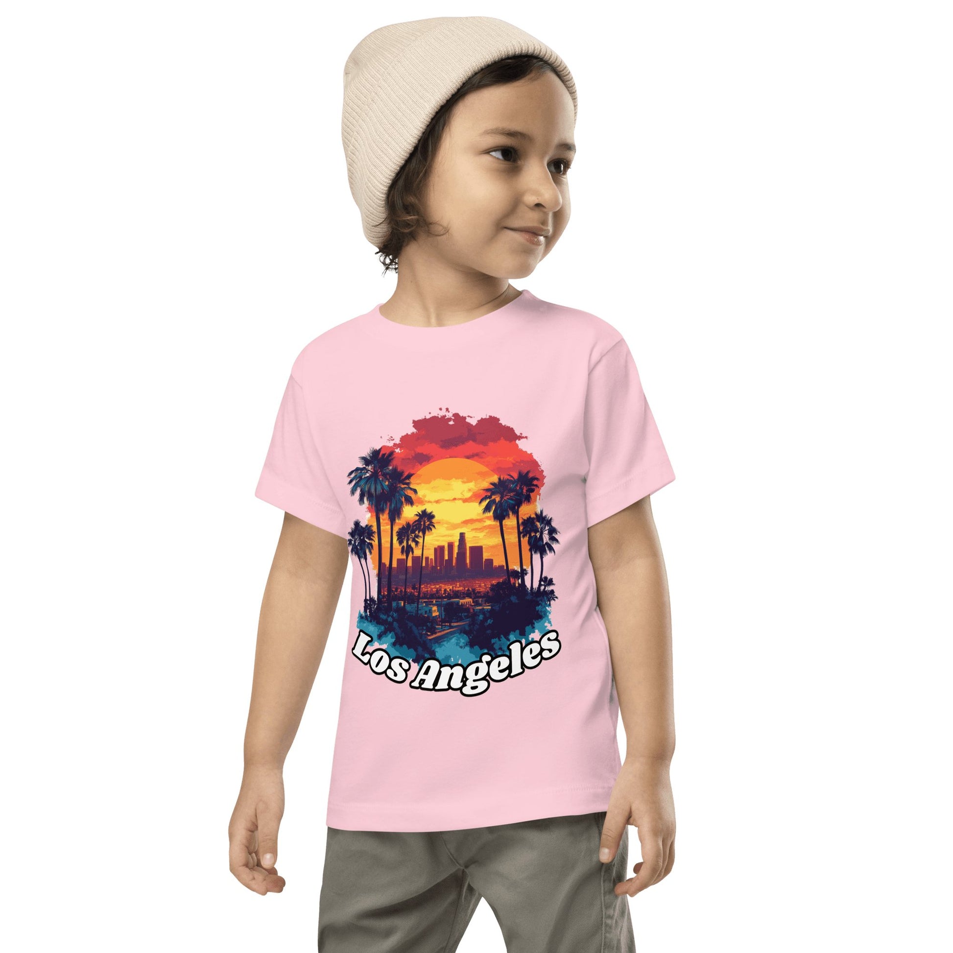 Kurzärmeliges Baby T-Shirt "Los Angeles" - Artexio