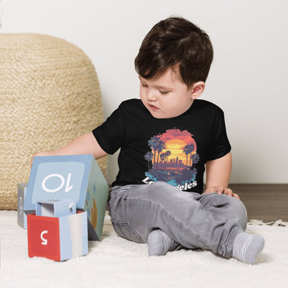 Kurzärmeliges Baby T-Shirt "Los Angeles" - Artexio