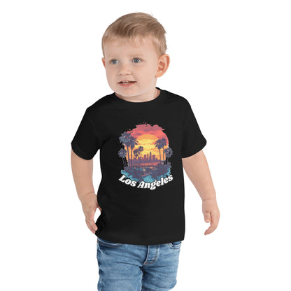 Kurzärmeliges Baby T-Shirt "Los Angeles" - Artexio