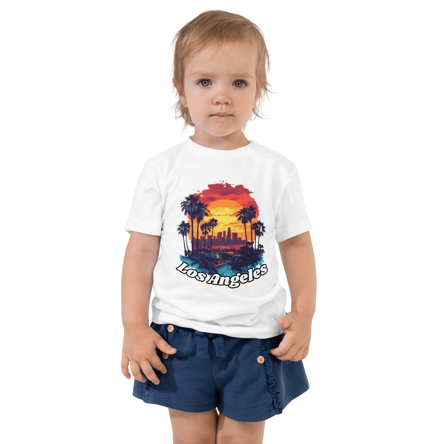 Kurzärmeliges Baby T-Shirt "Los Angeles" - Artexio