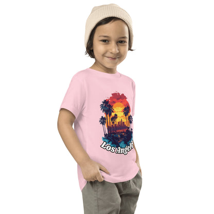 Kurzärmeliges Baby T-Shirt "Los Angeles" - Artexio