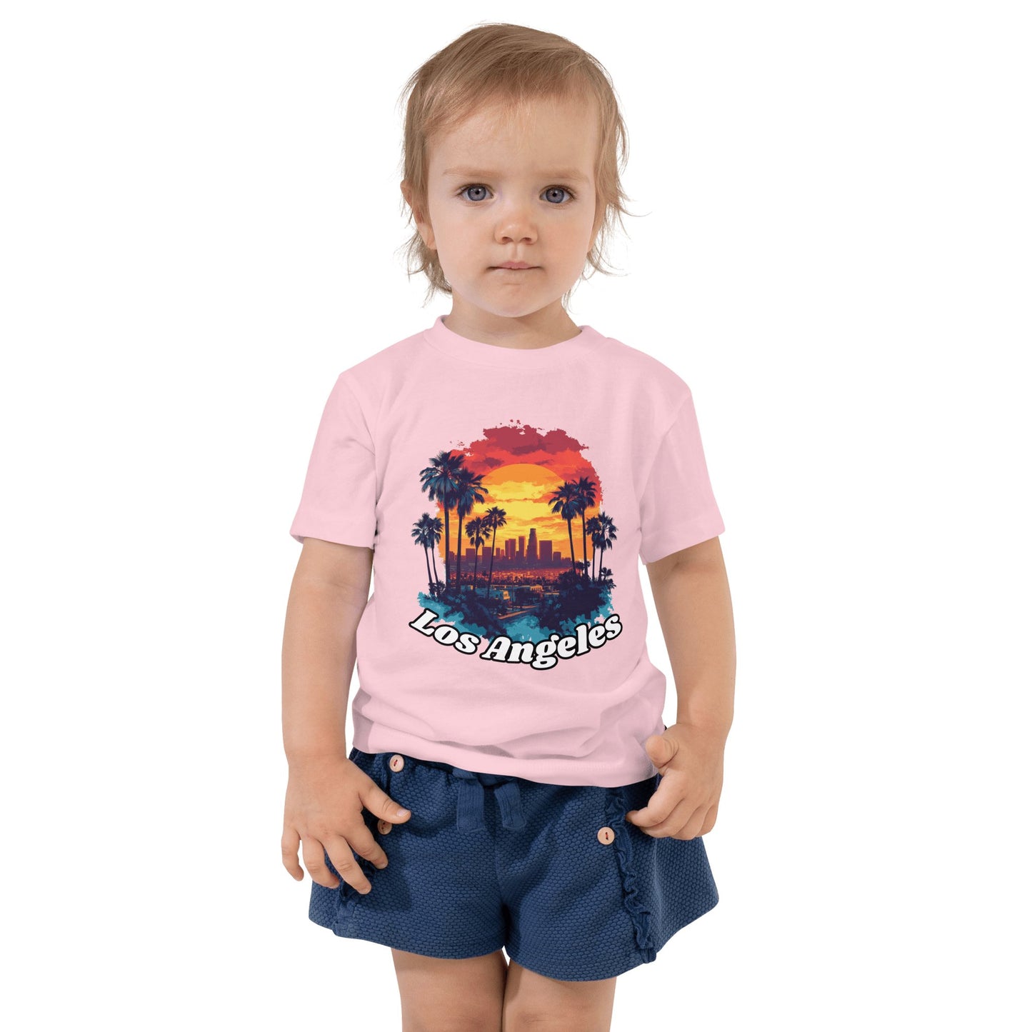 Kurzärmeliges Baby T-Shirt "Los Angeles" - Artexio