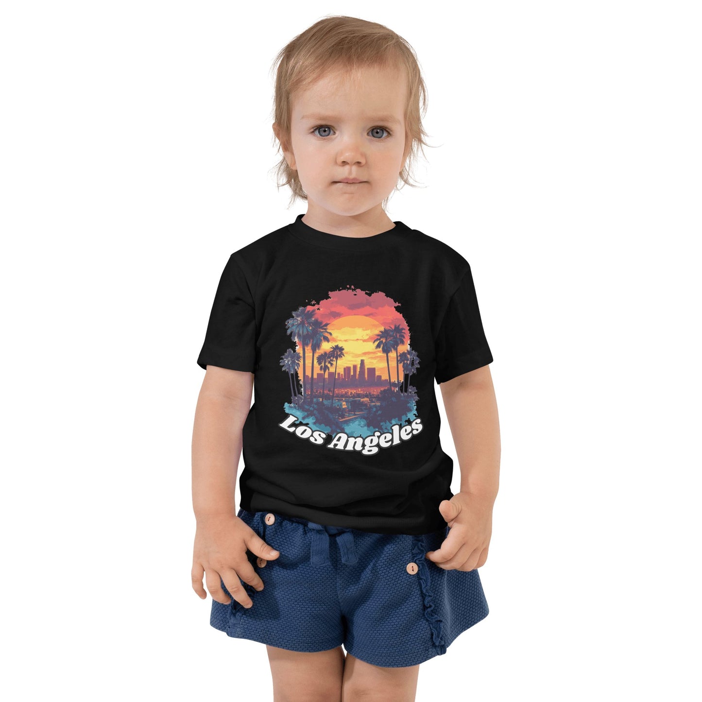 Kurzärmeliges Baby T-Shirt "Los Angeles" - Artexio