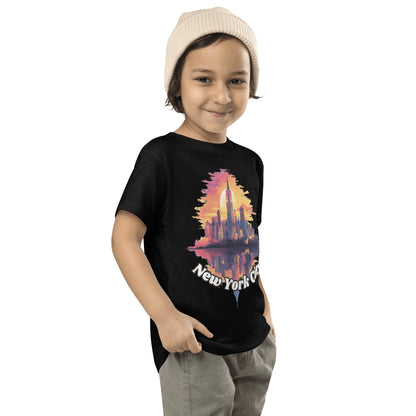 Kurzärmeliges Baby T-Shirt "New York City" - Artexio