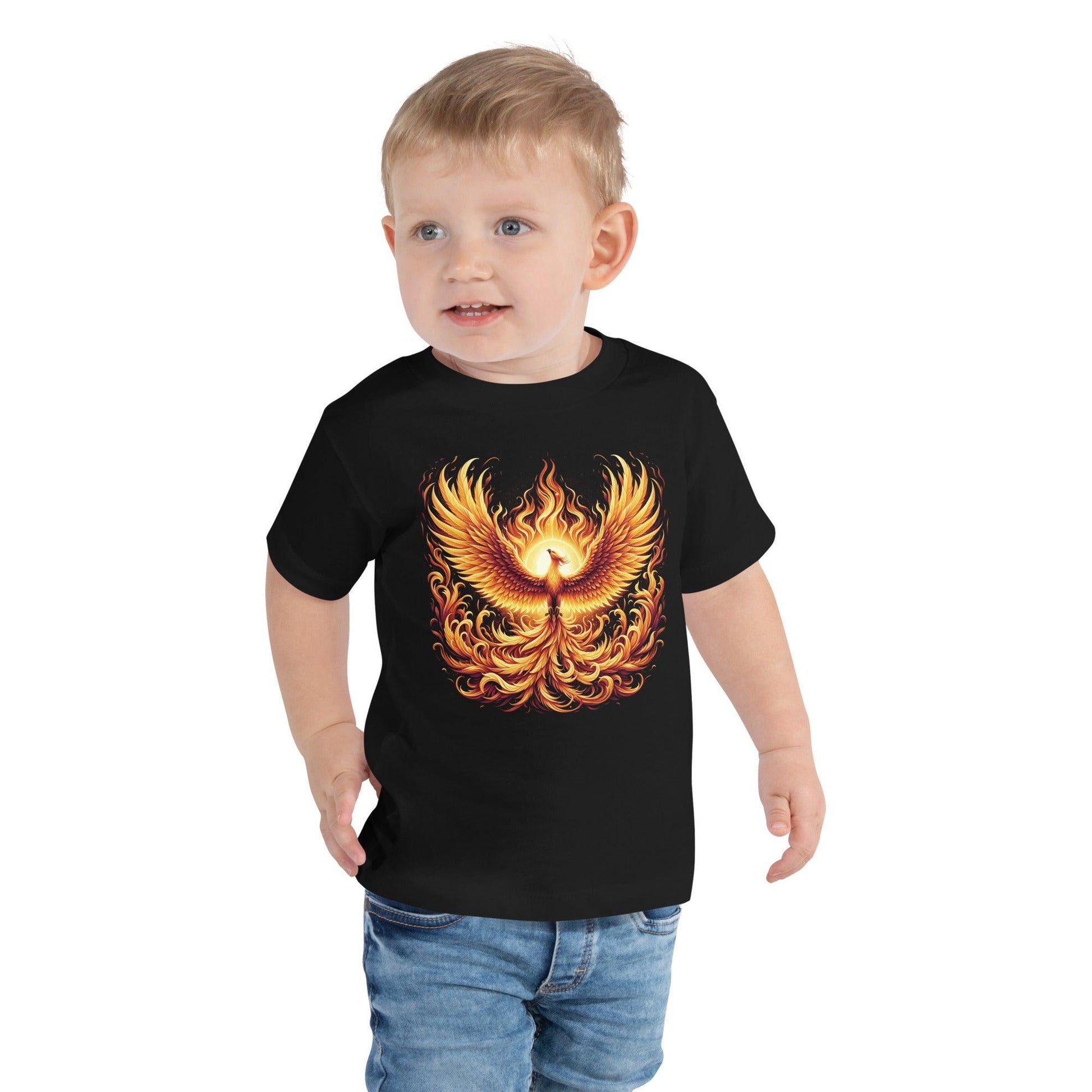 Kurzärmeliges Baby T-Shirt "Phoenix" - Artexio