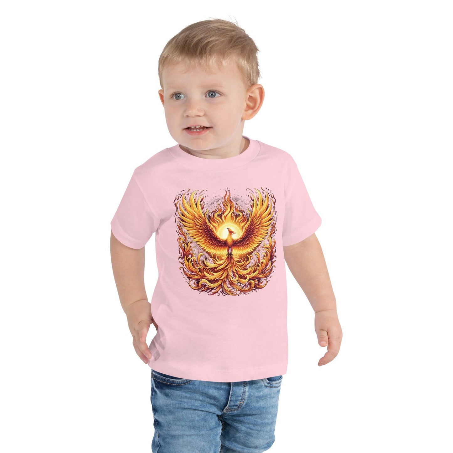 Kurzärmeliges Baby T-Shirt "Phoenix" - Artexio