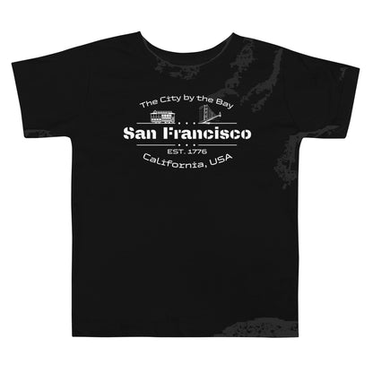 Kurzärmeliges Baby T-Shirt "San Francisco" - Artexio