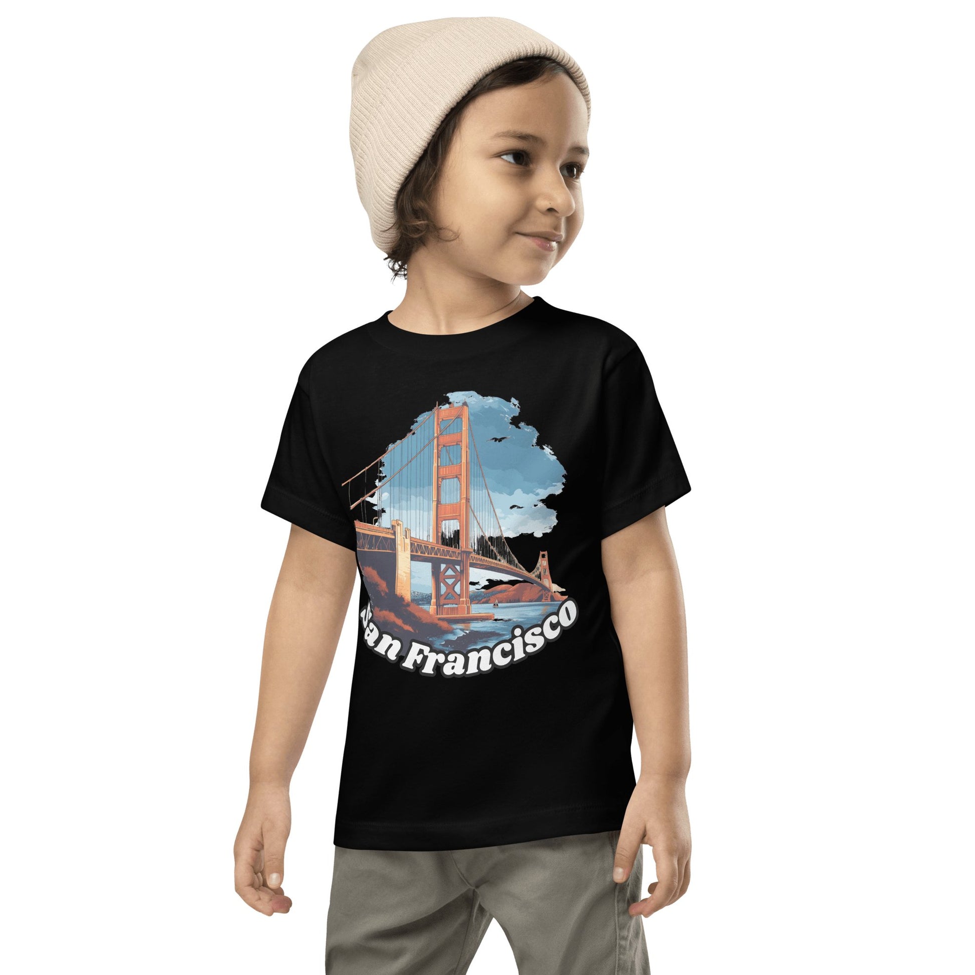 Kurzärmeliges Baby T-Shirt "San Francisco" - Artexio