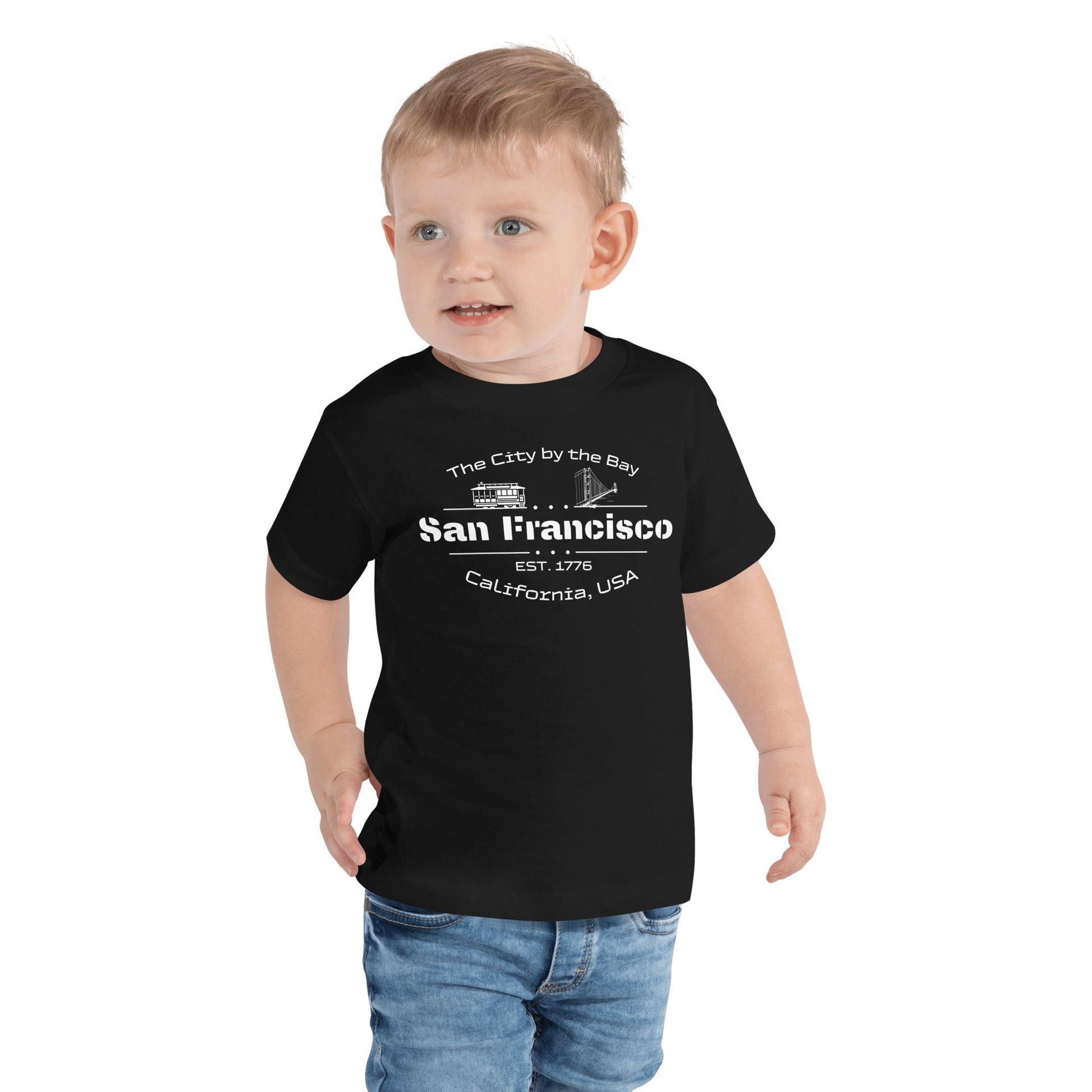 Kurzärmeliges Baby T-Shirt "San Francisco" - Artexio