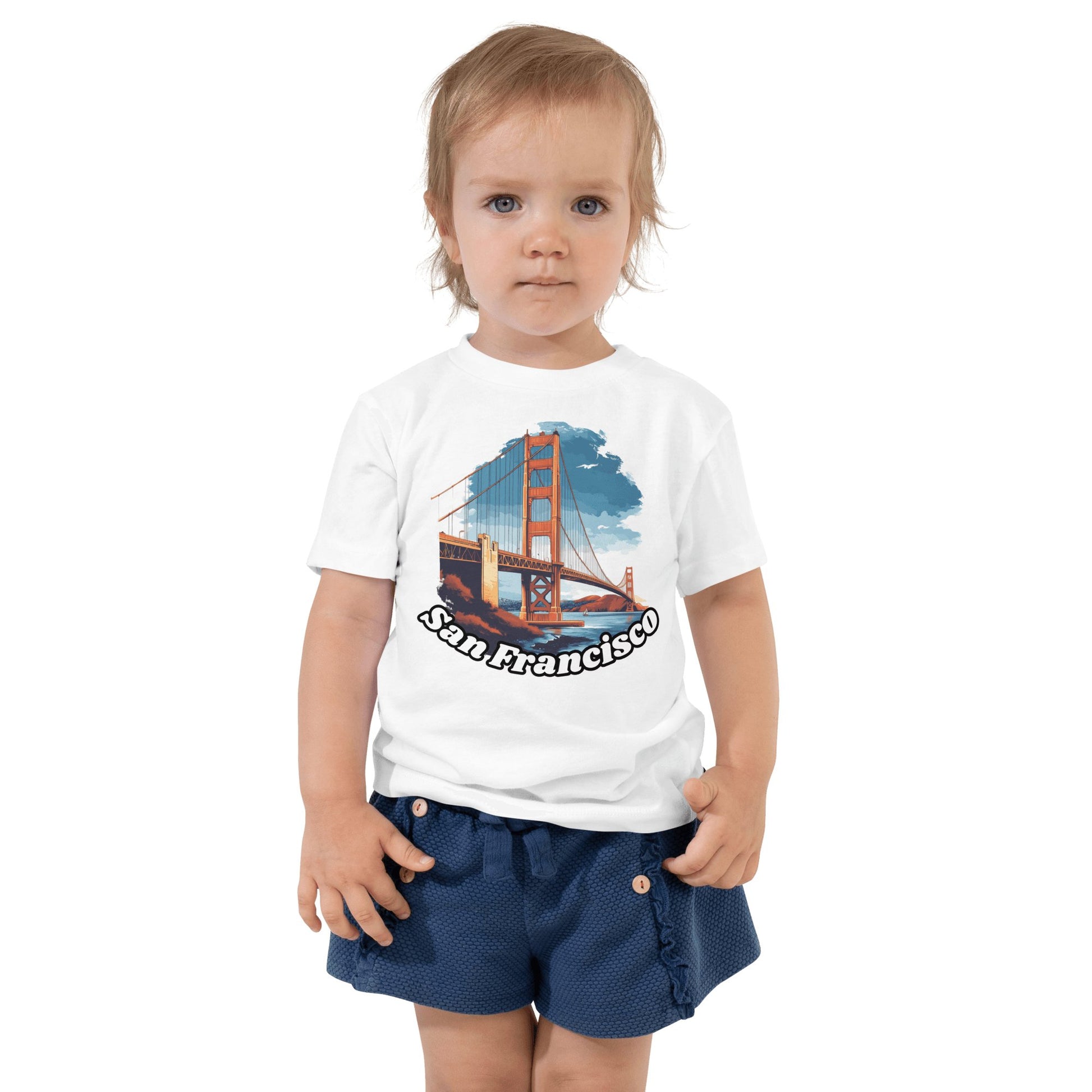 Kurzärmeliges Baby T-Shirt "San Francisco" - Artexio