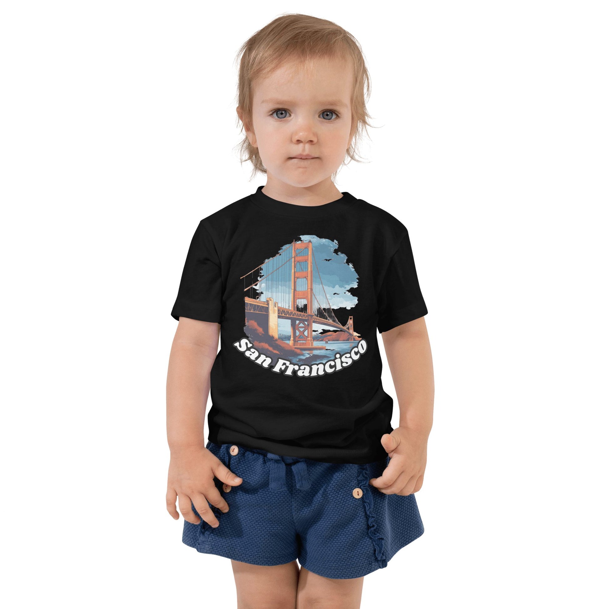 Kurzärmeliges Baby T-Shirt "San Francisco" - Artexio