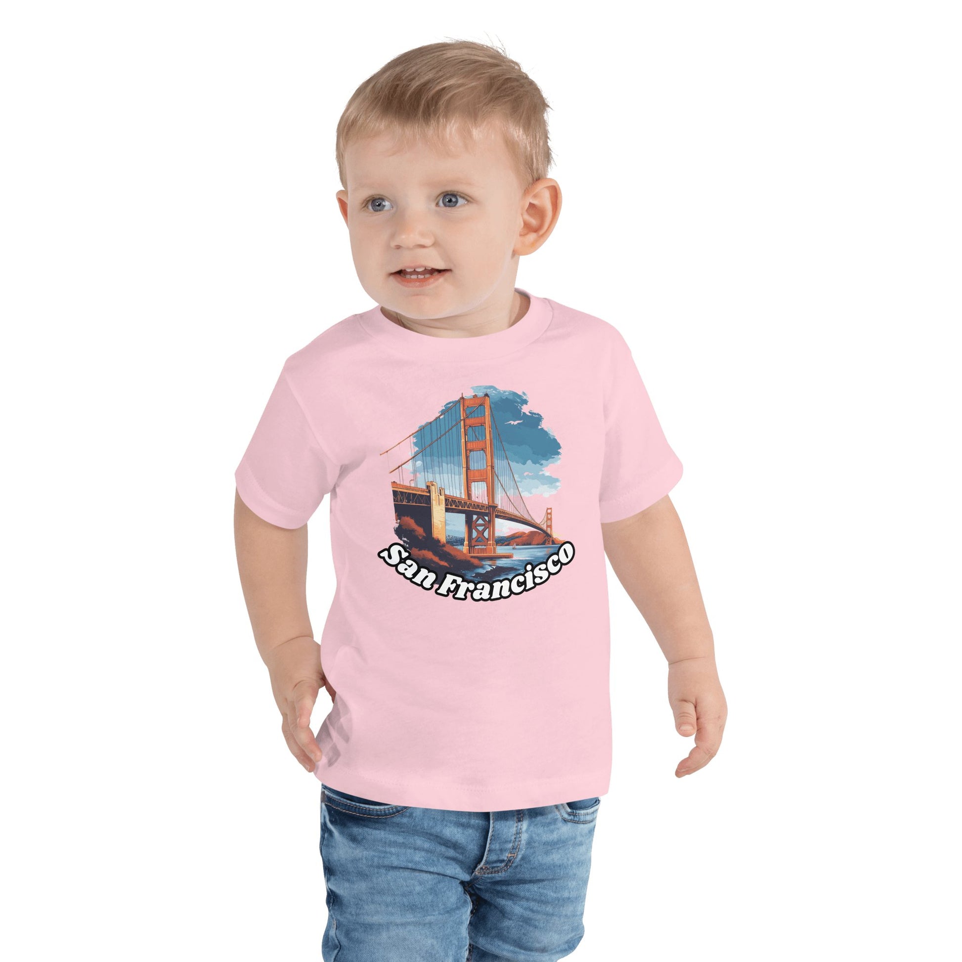 Kurzärmeliges Baby T-Shirt "San Francisco" - Artexio