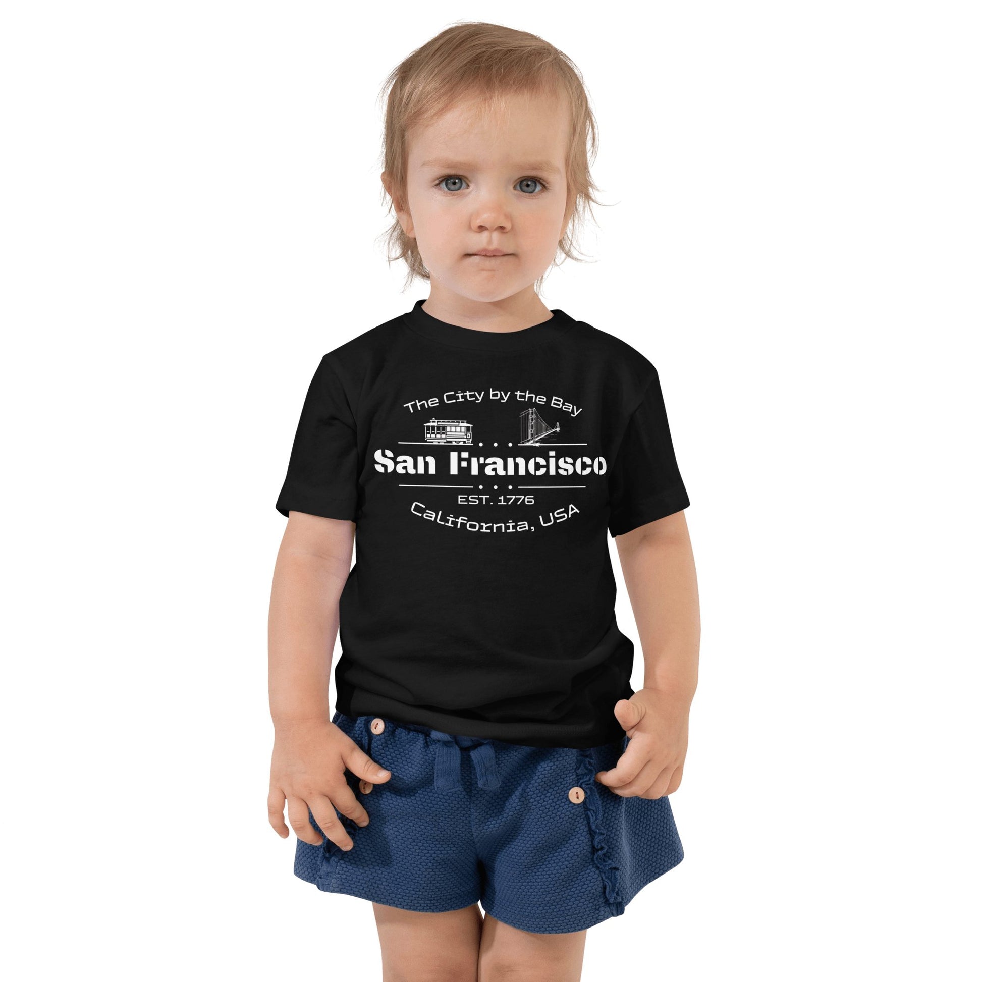 Kurzärmeliges Baby T-Shirt "San Francisco" - Artexio