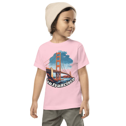 Kurzärmeliges Baby T-Shirt "San Francisco" - Artexio