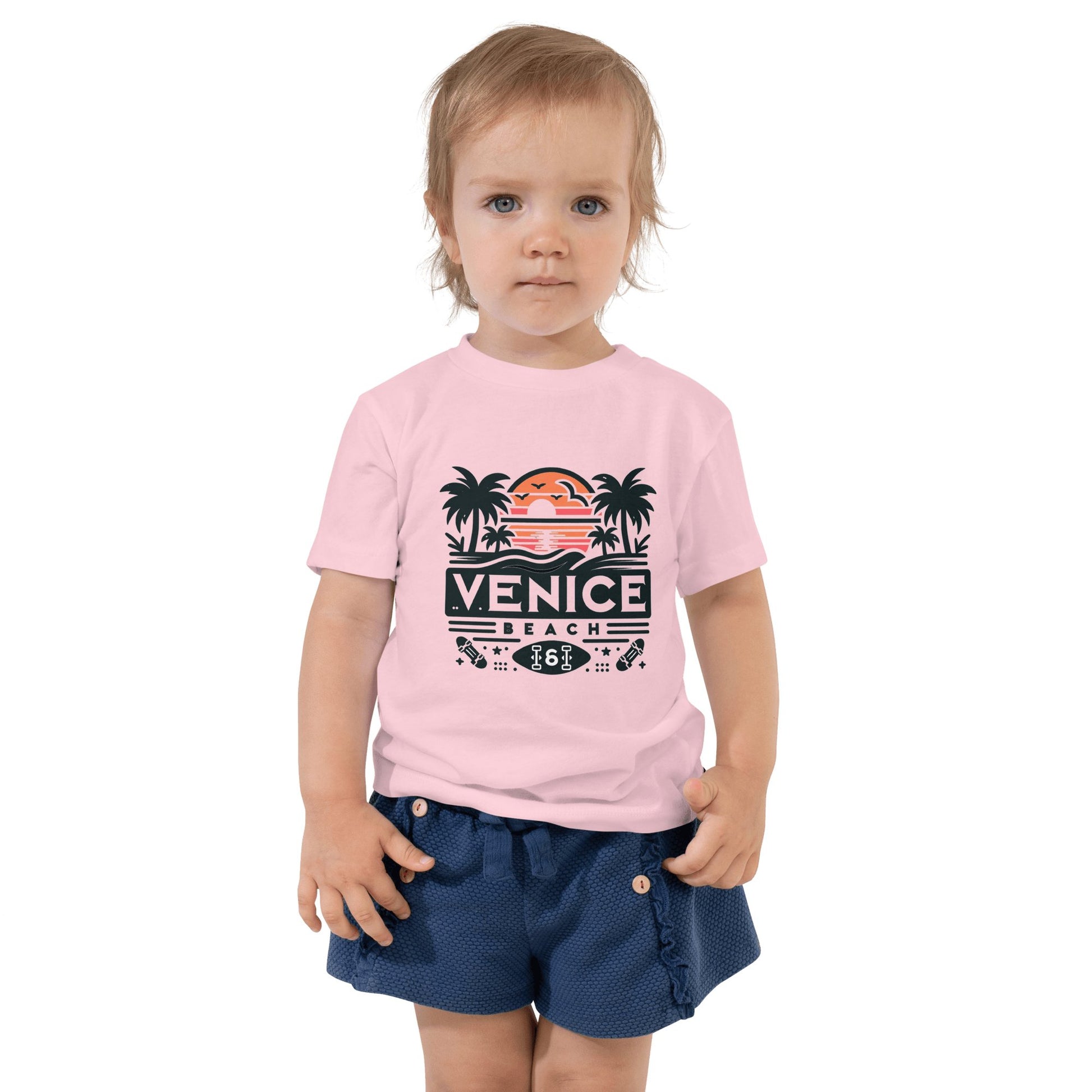 Kurzärmeliges Baby T-Shirt "Venice Beach" - Artexio