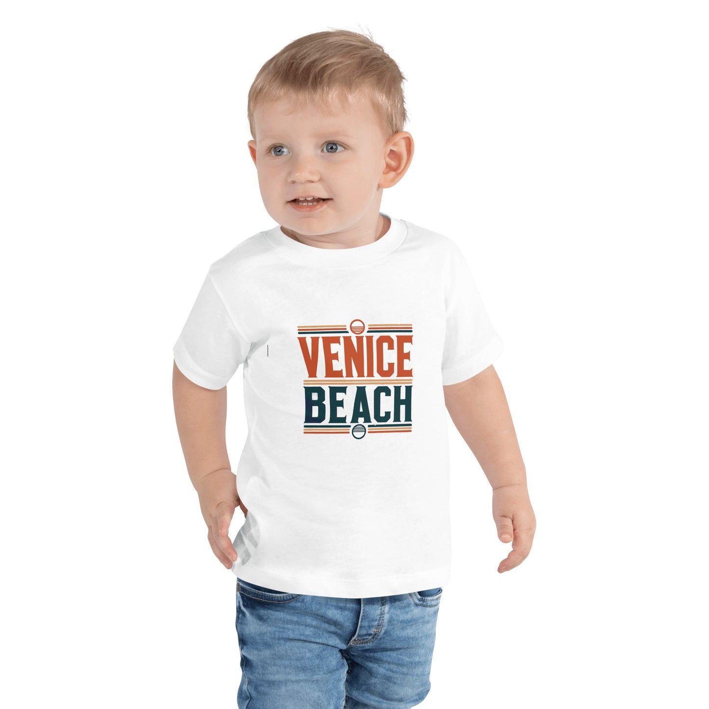 Kurzärmeliges Baby T-Shirt "Venice Beach" - Artexio