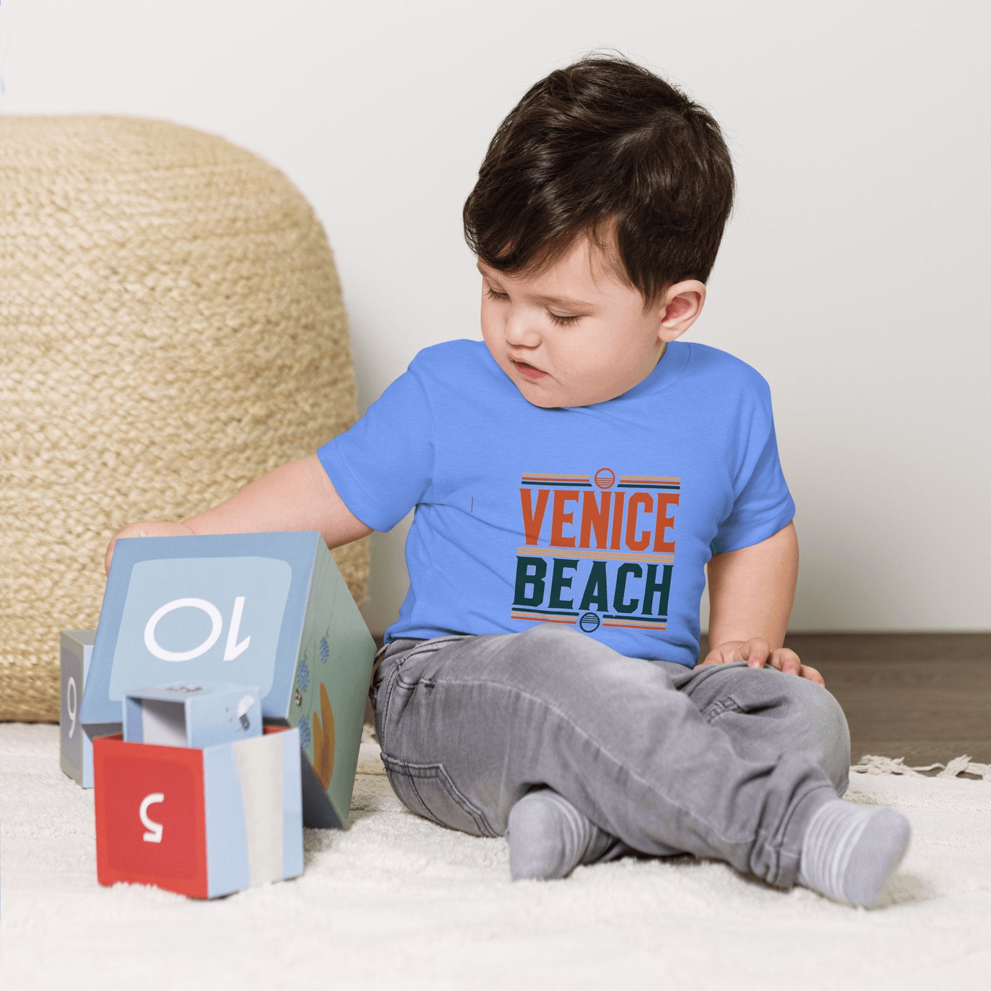 Kurzärmeliges Baby T-Shirt "Venice Beach" - Artexio