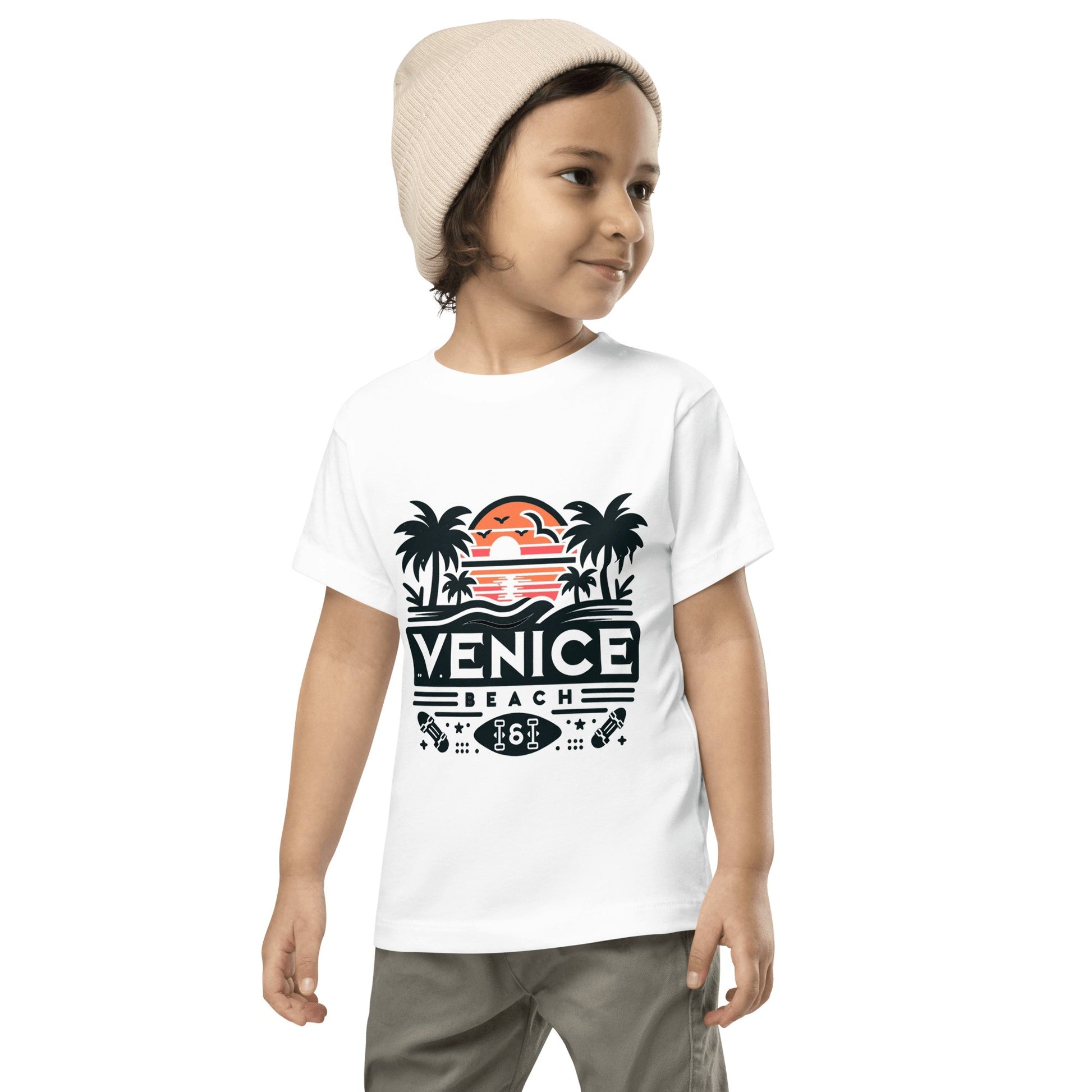 Kurzärmeliges Baby T-Shirt "Venice Beach" - Artexio