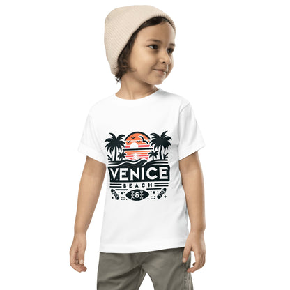 Kurzärmeliges Baby T-Shirt "Venice Beach" - Artexio