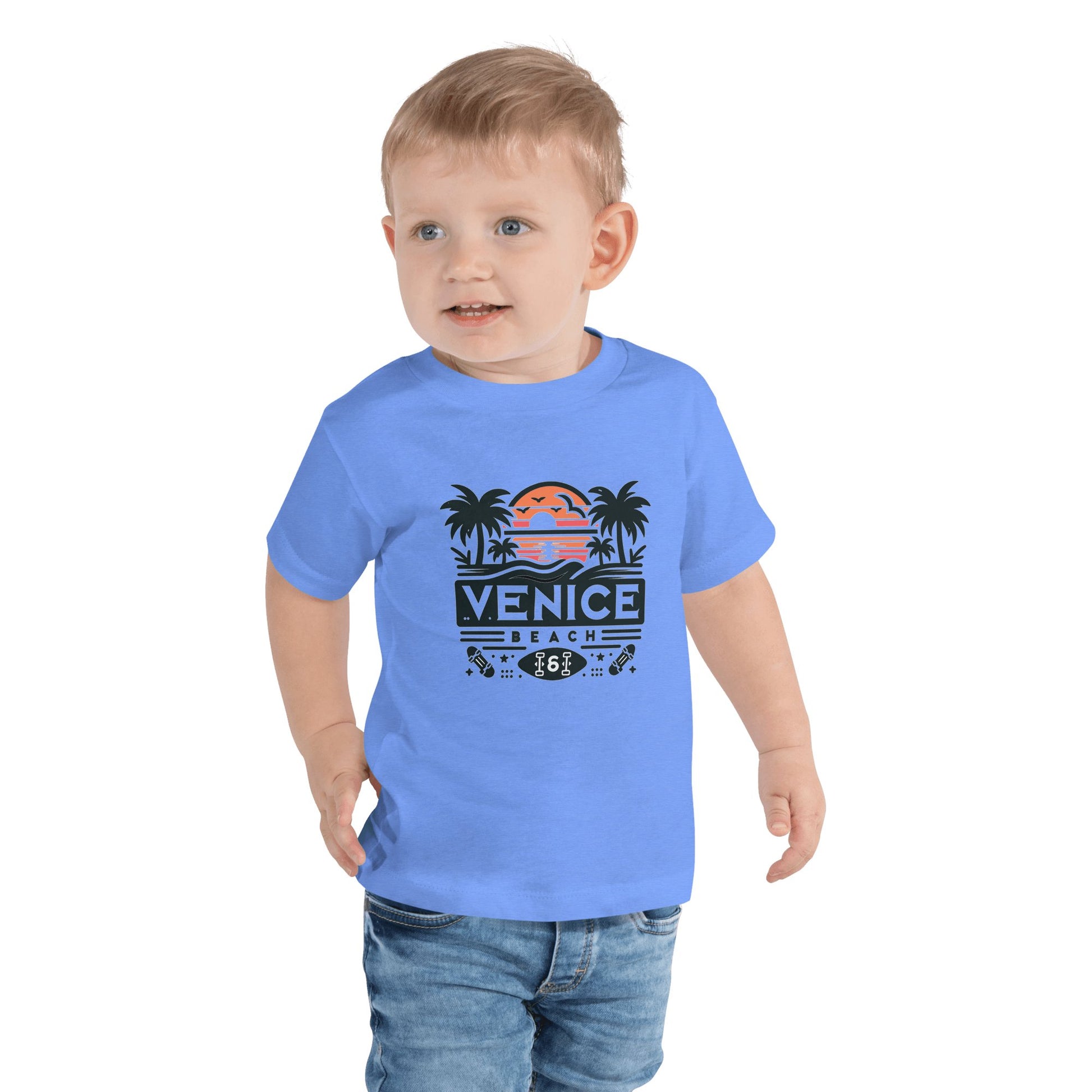 Kurzärmeliges Baby T-Shirt "Venice Beach" - Artexio