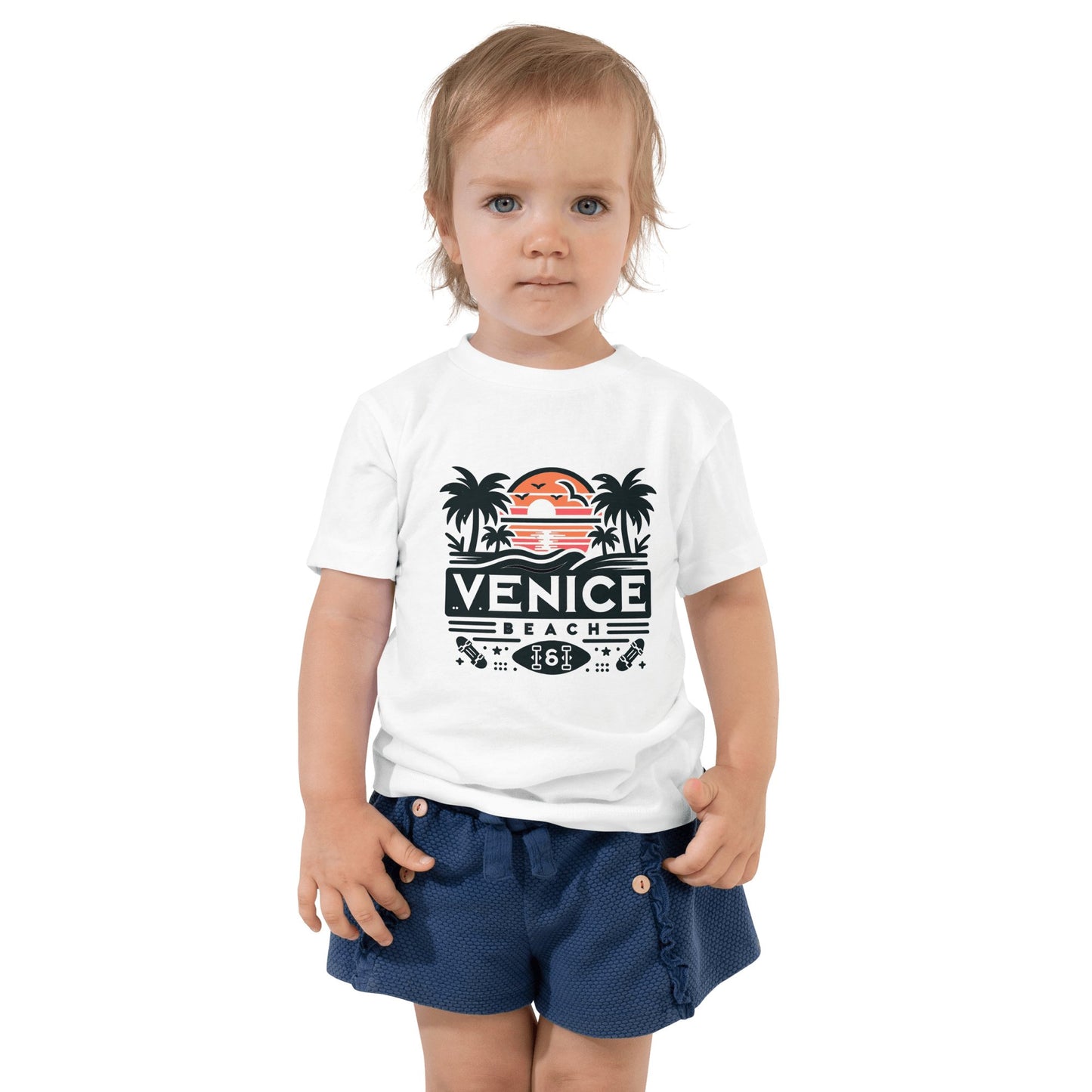 Kurzärmeliges Baby T-Shirt "Venice Beach" - Artexio