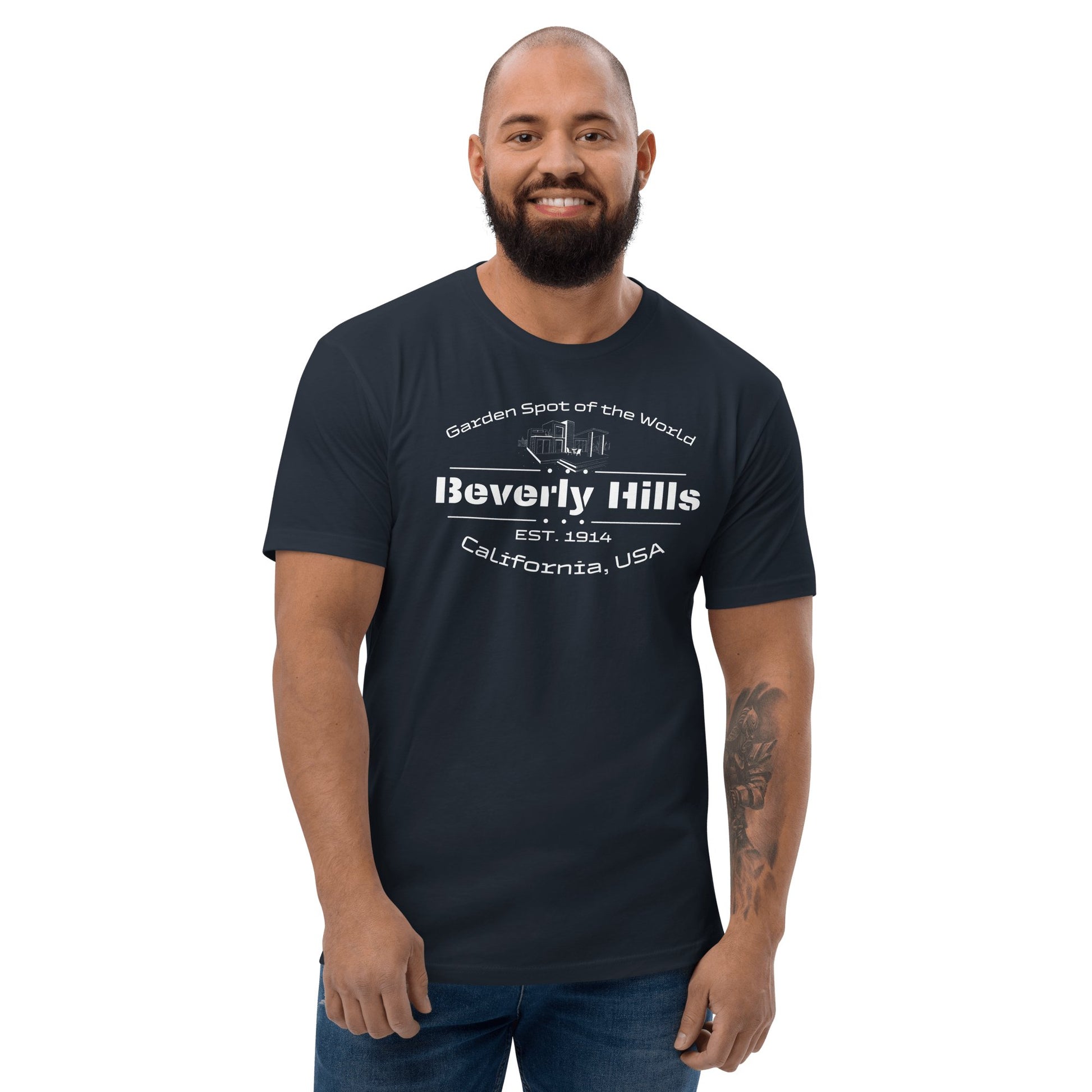 Kurzärmeliges T-Shirt "Beverly Hills" - Artexio