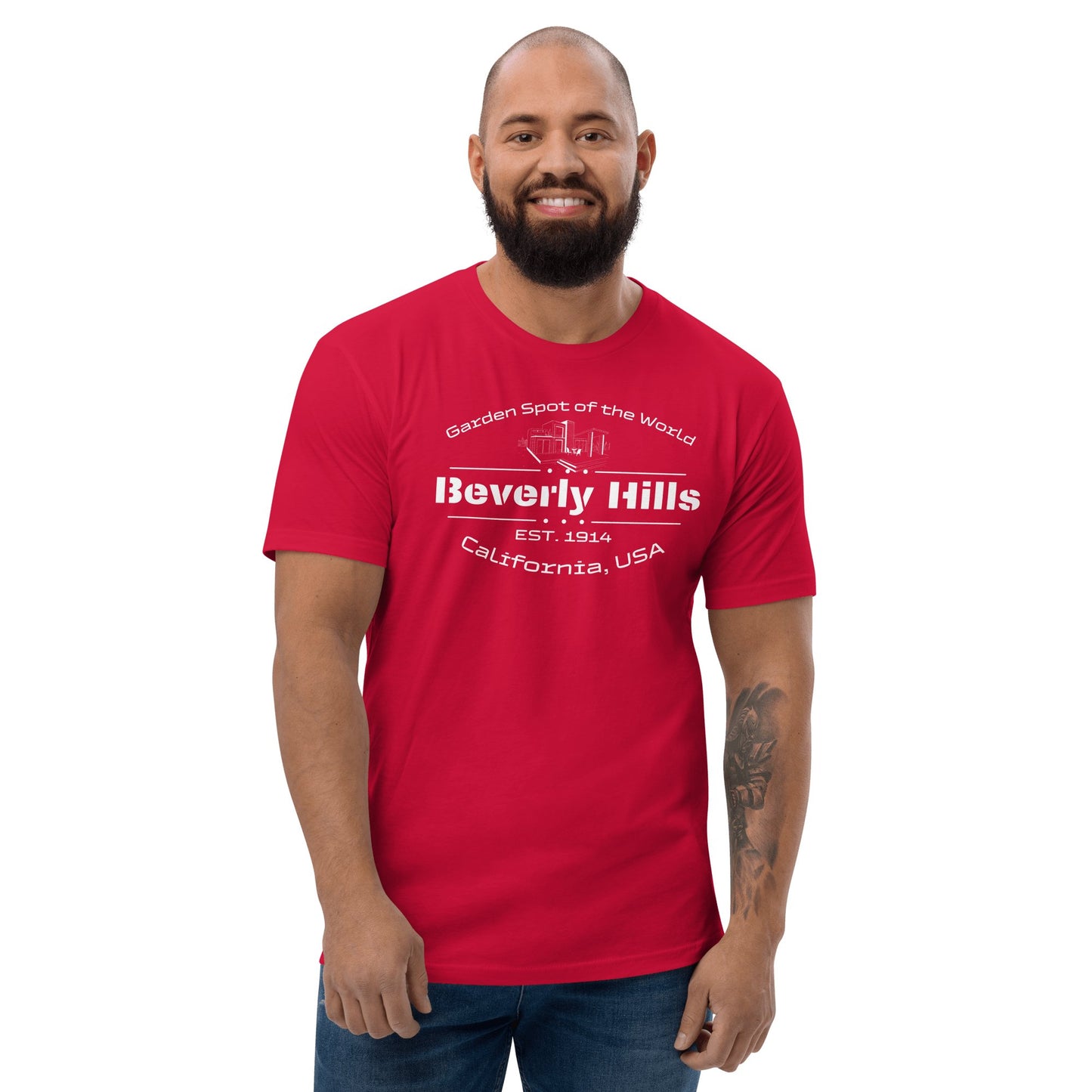 Kurzärmeliges T-Shirt "Beverly Hills" - Artexio