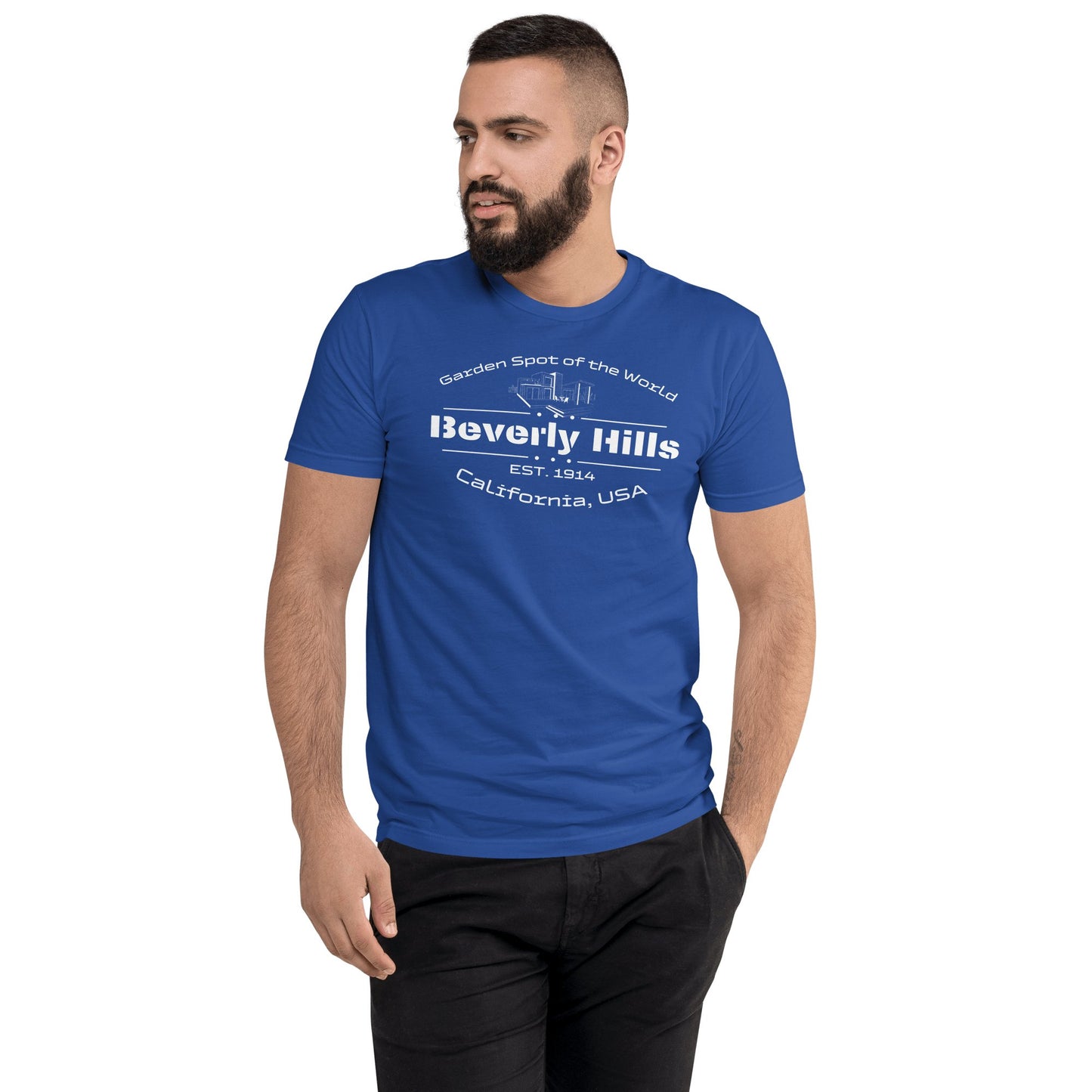 Kurzärmeliges T-Shirt "Beverly Hills" - Artexio