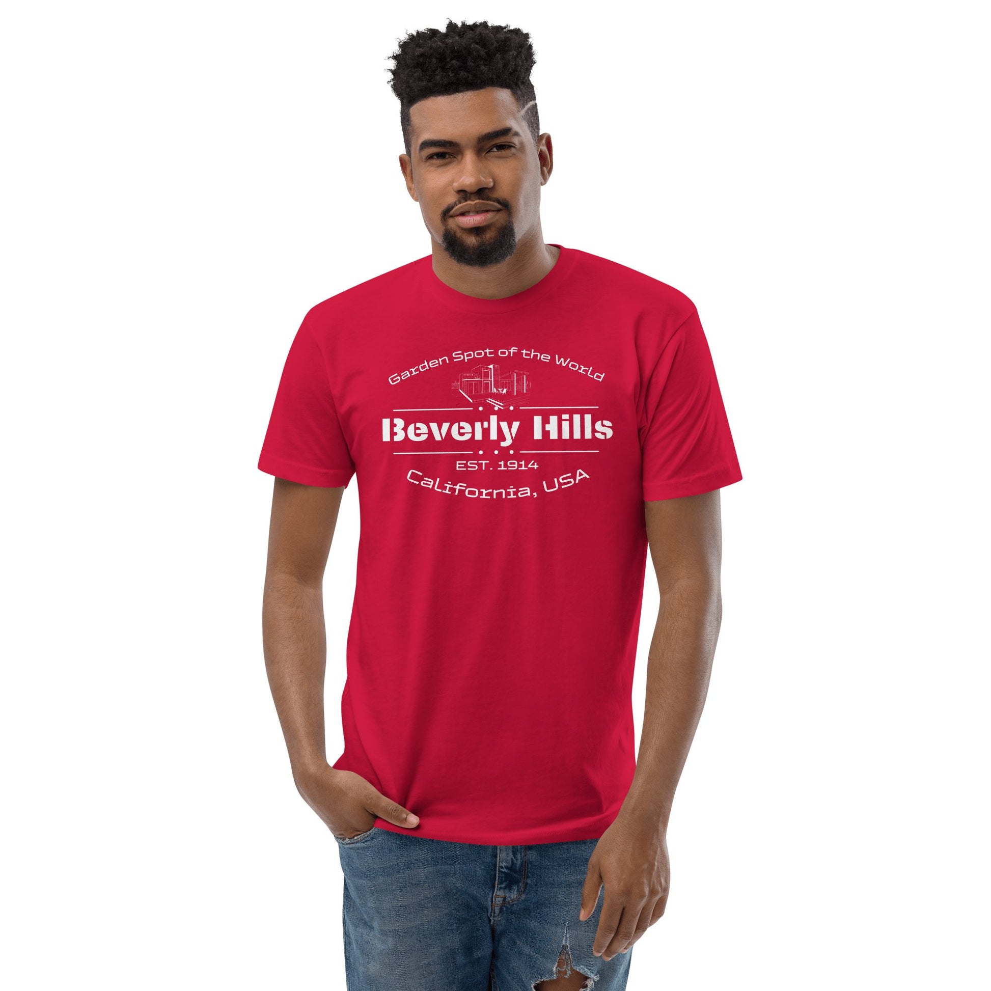 Kurzärmeliges T-Shirt "Beverly Hills" - Artexio