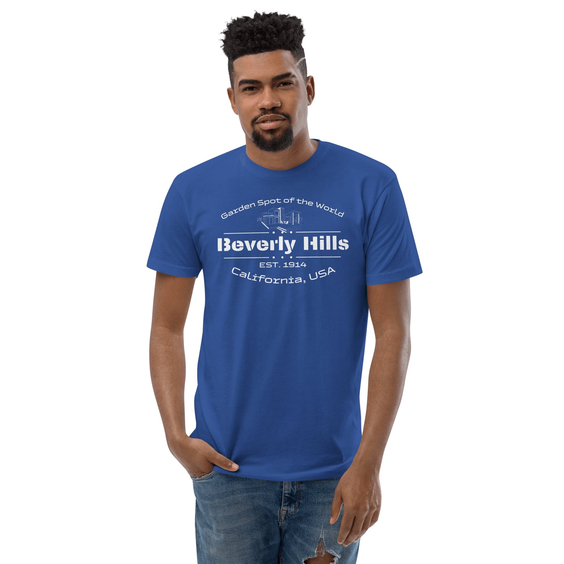 Kurzärmeliges T-Shirt "Beverly Hills" - Artexio