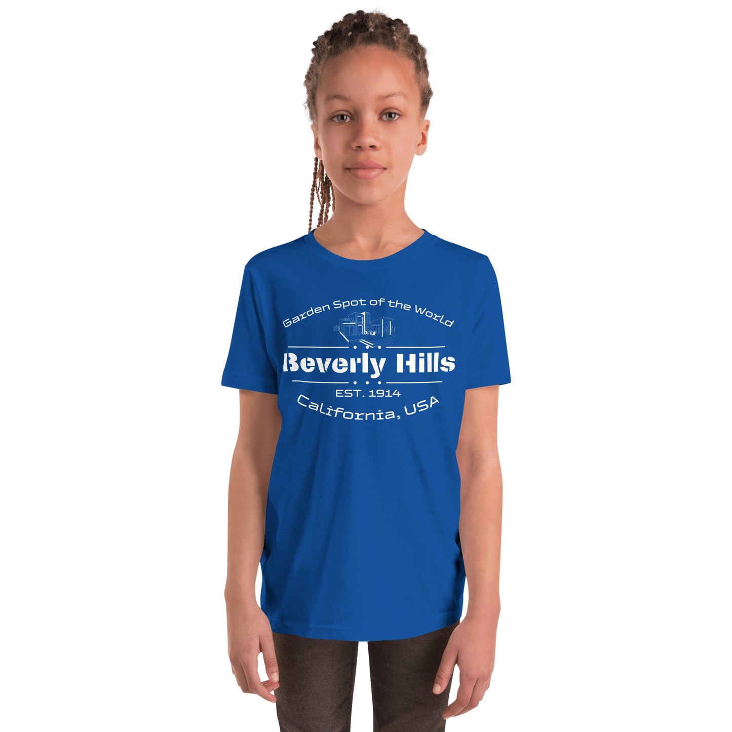 Kurzärmeliges T-Shirt für Jugendliche "Beverly Hills" - Artexio