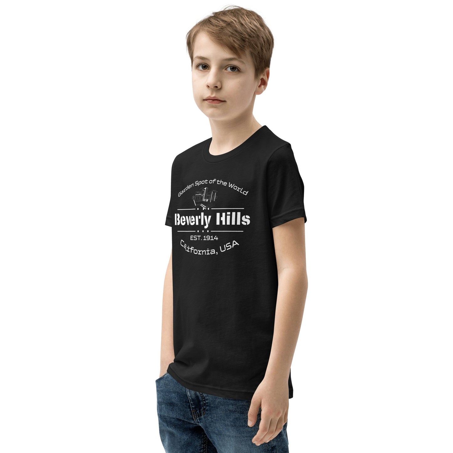 Kurzärmeliges T-Shirt für Jugendliche "Beverly Hills" - Artexio