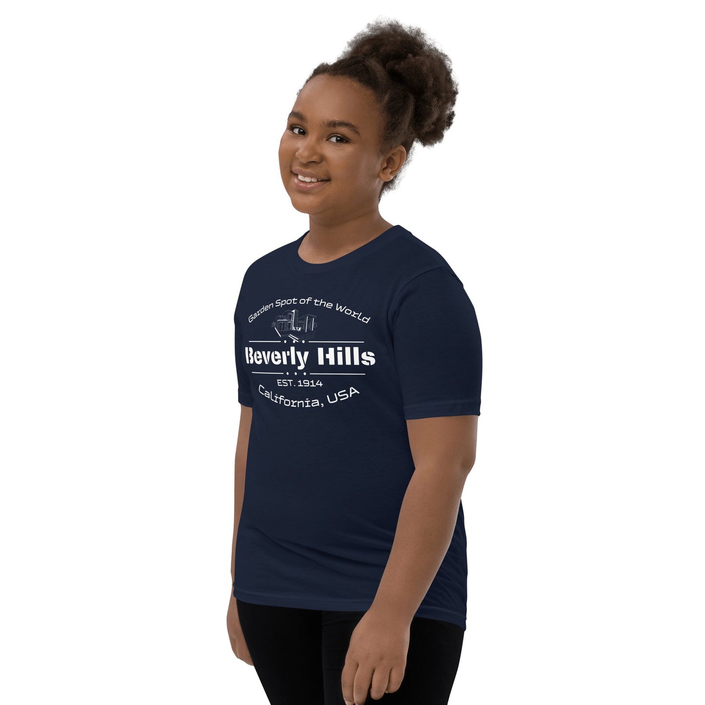 Kurzärmeliges T-Shirt für Jugendliche "Beverly Hills" - Artexio