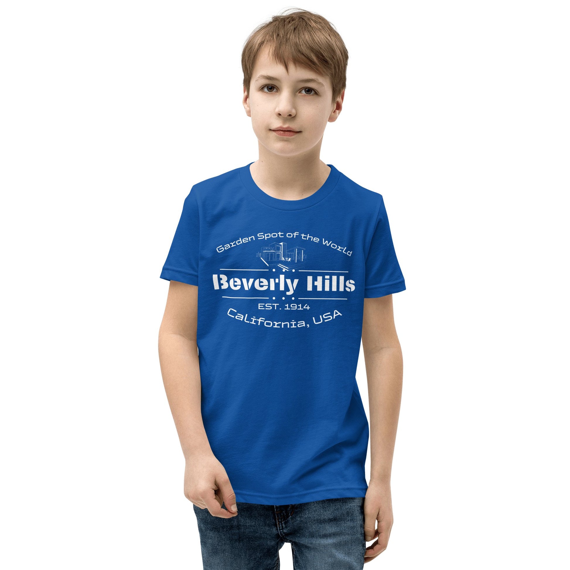 Kurzärmeliges T-Shirt für Jugendliche "Beverly Hills" - Artexio