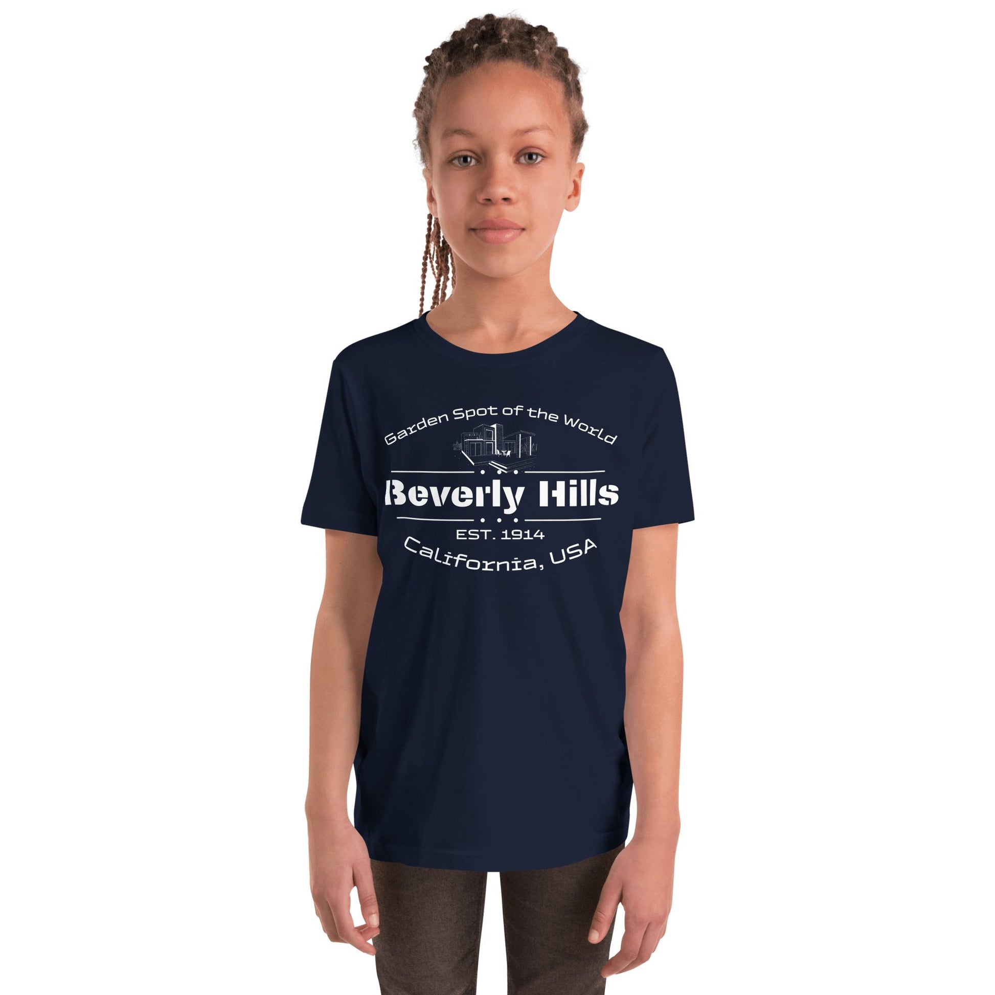 Kurzärmeliges T-Shirt für Jugendliche "Beverly Hills" - Artexio