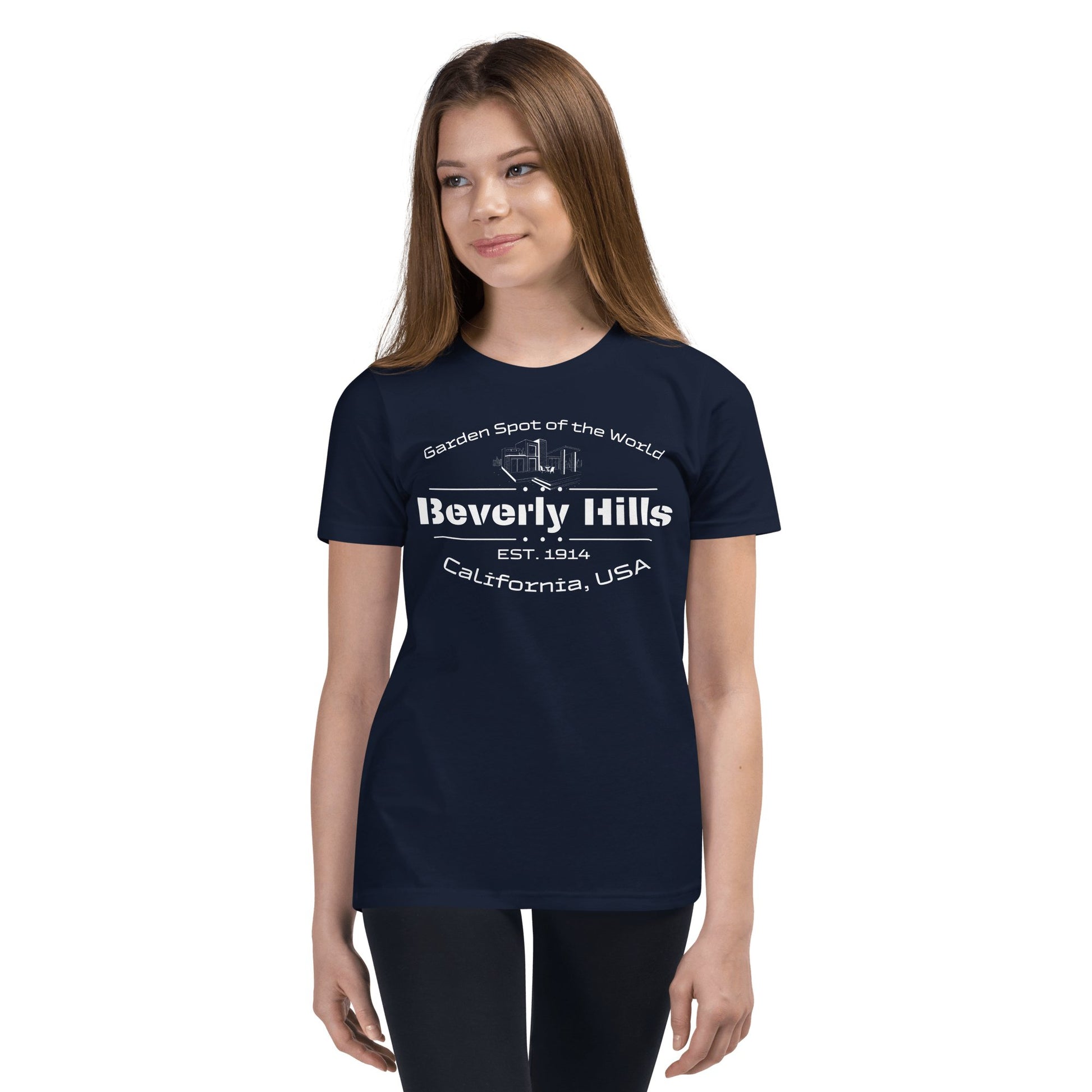 Kurzärmeliges T-Shirt für Jugendliche "Beverly Hills" - Artexio