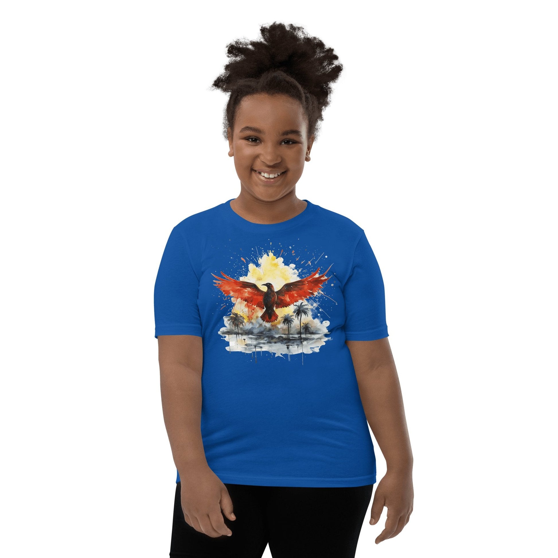 Kurzärmeliges T-Shirt für Jugendliche "Firebird" - Artexio