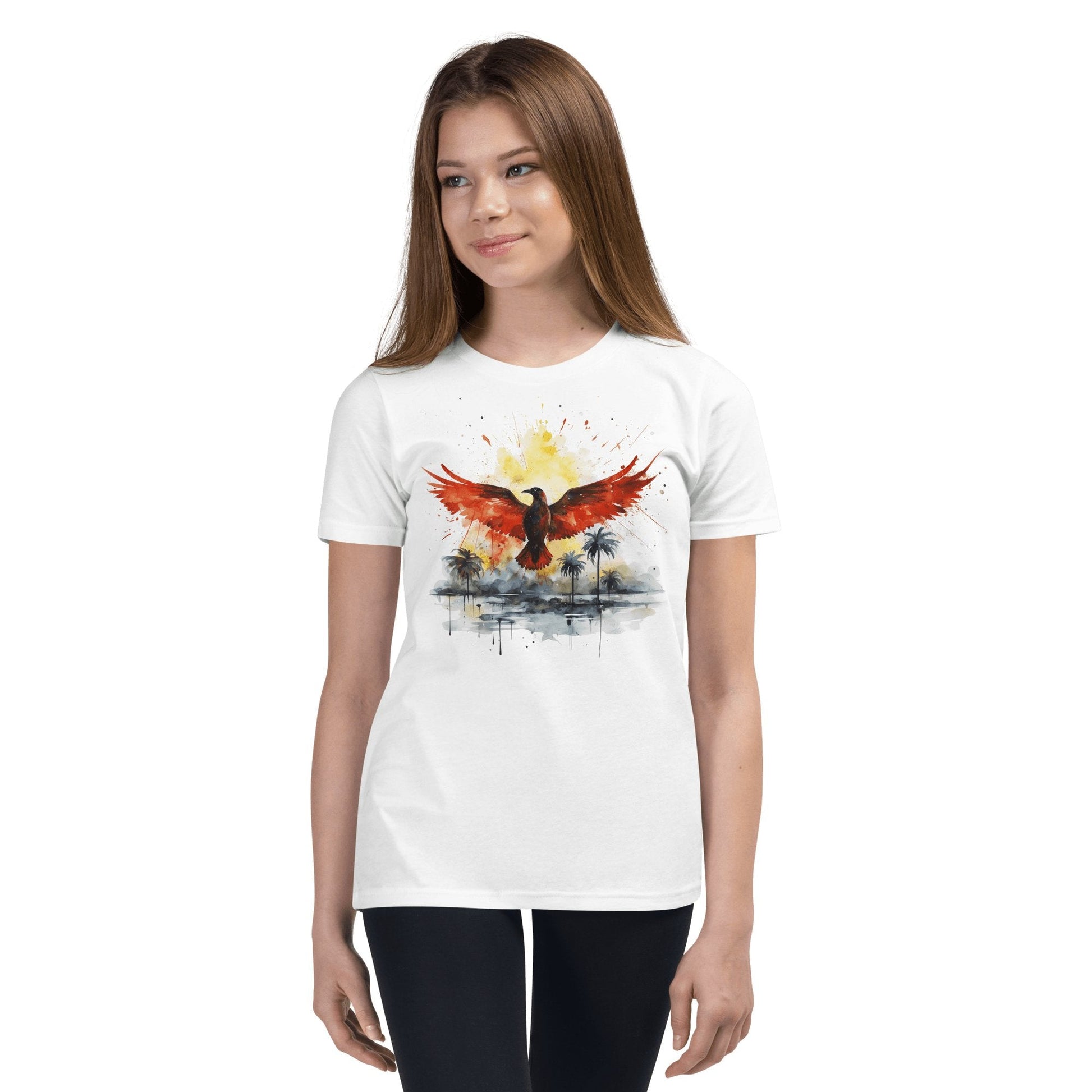 Kurzärmeliges T-Shirt für Jugendliche "Firebird" - Artexio