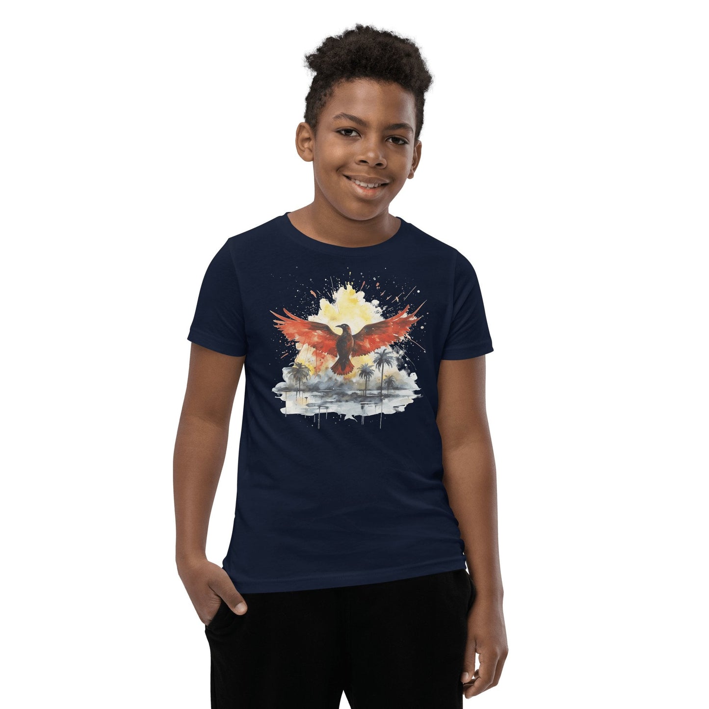 Kurzärmeliges T-Shirt für Jugendliche "Firebird" - Artexio