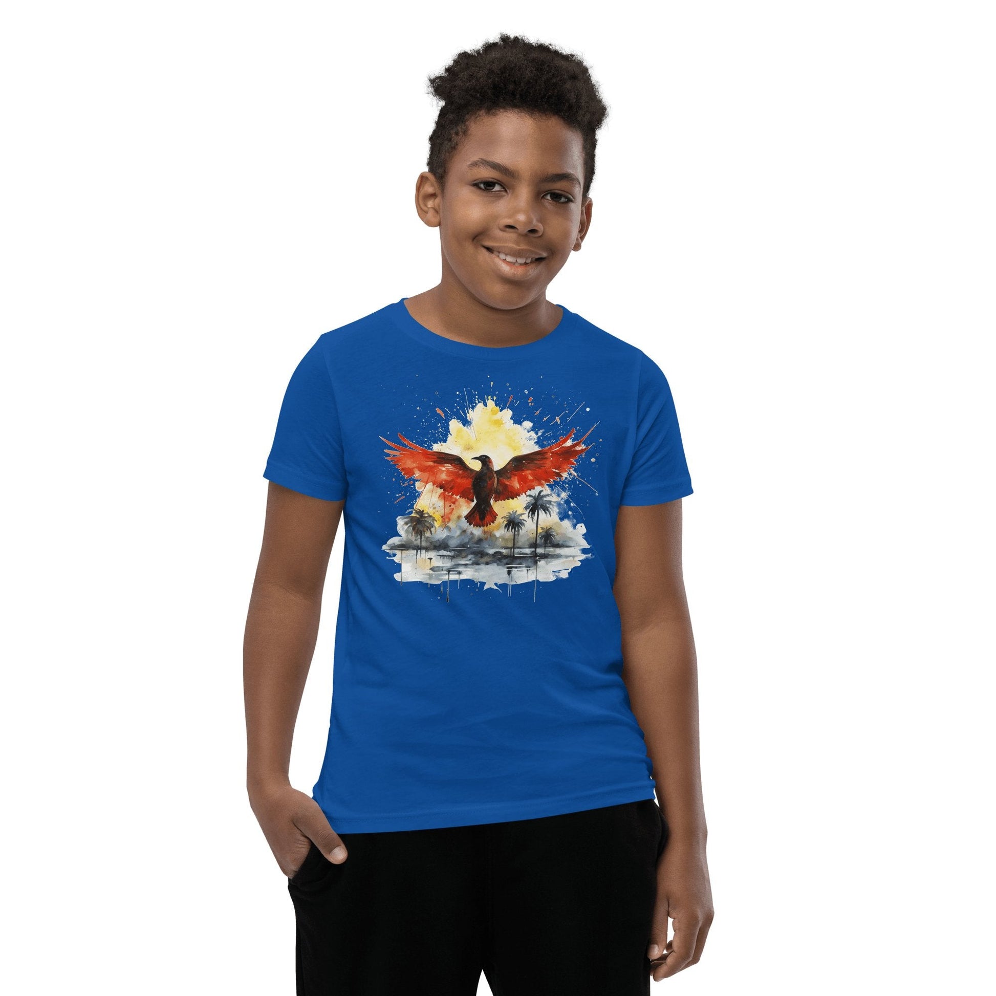 Kurzärmeliges T-Shirt für Jugendliche "Firebird" - Artexio