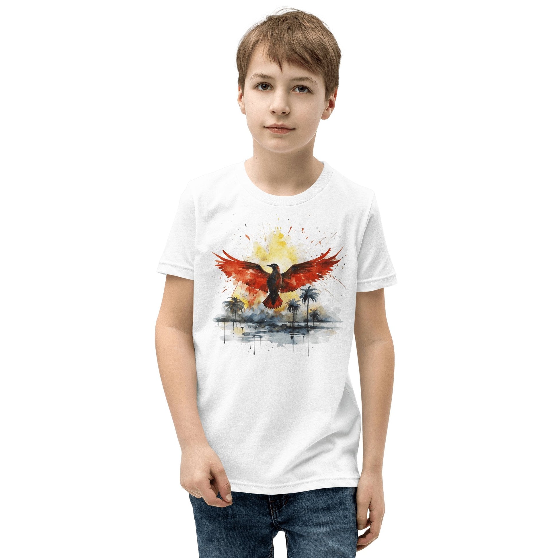 Kurzärmeliges T-Shirt für Jugendliche "Firebird" - Artexio