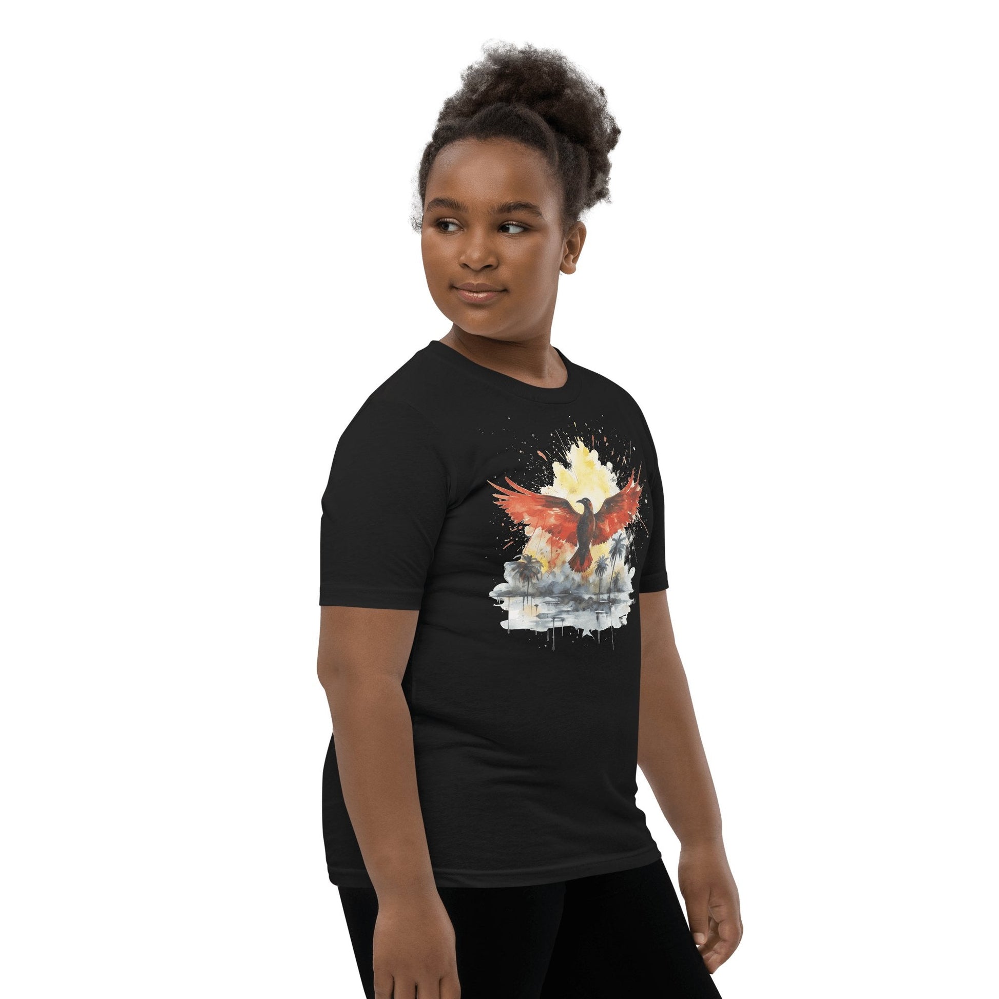 Kurzärmeliges T-Shirt für Jugendliche "Firebird" - Artexio