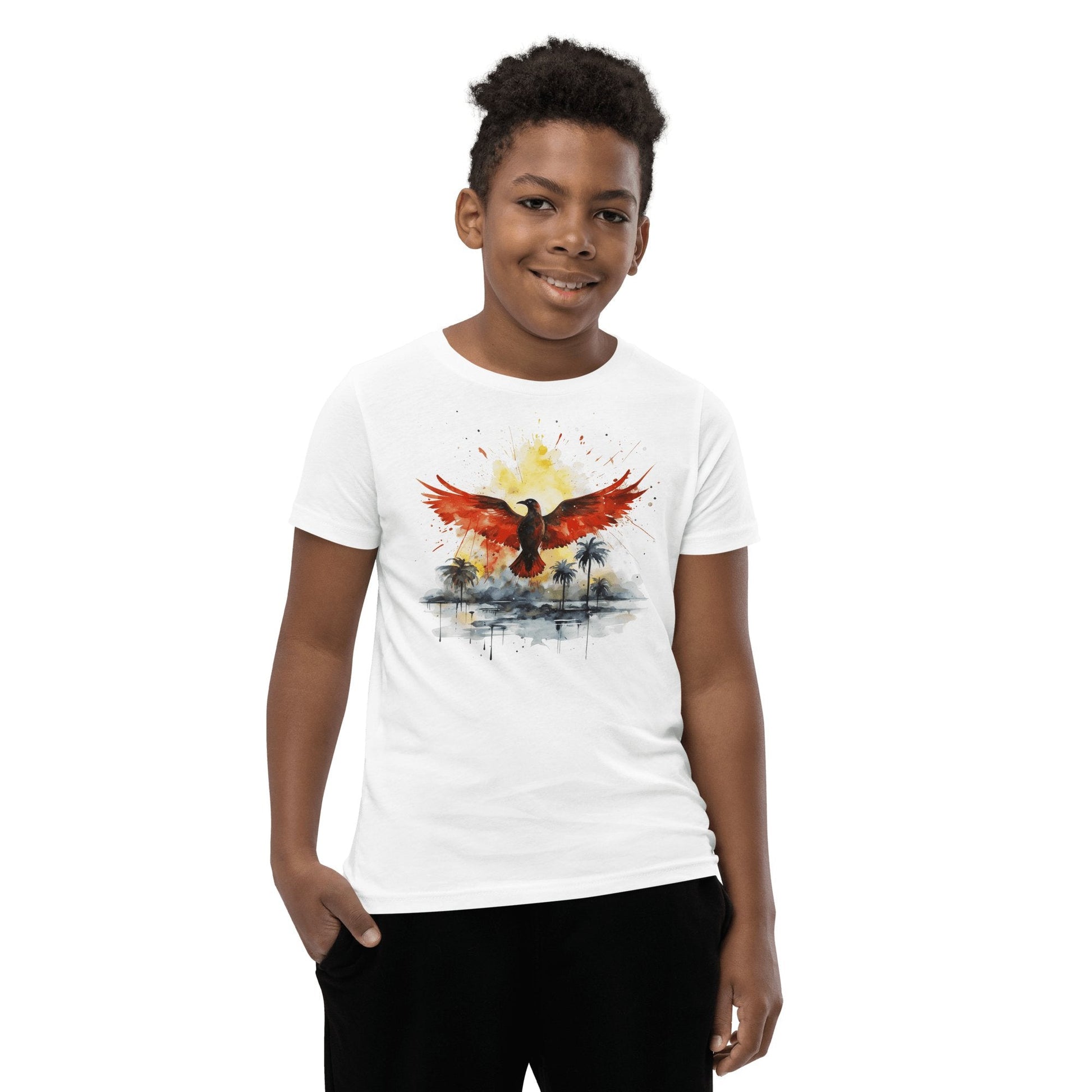 Kurzärmeliges T-Shirt für Jugendliche "Firebird" - Artexio