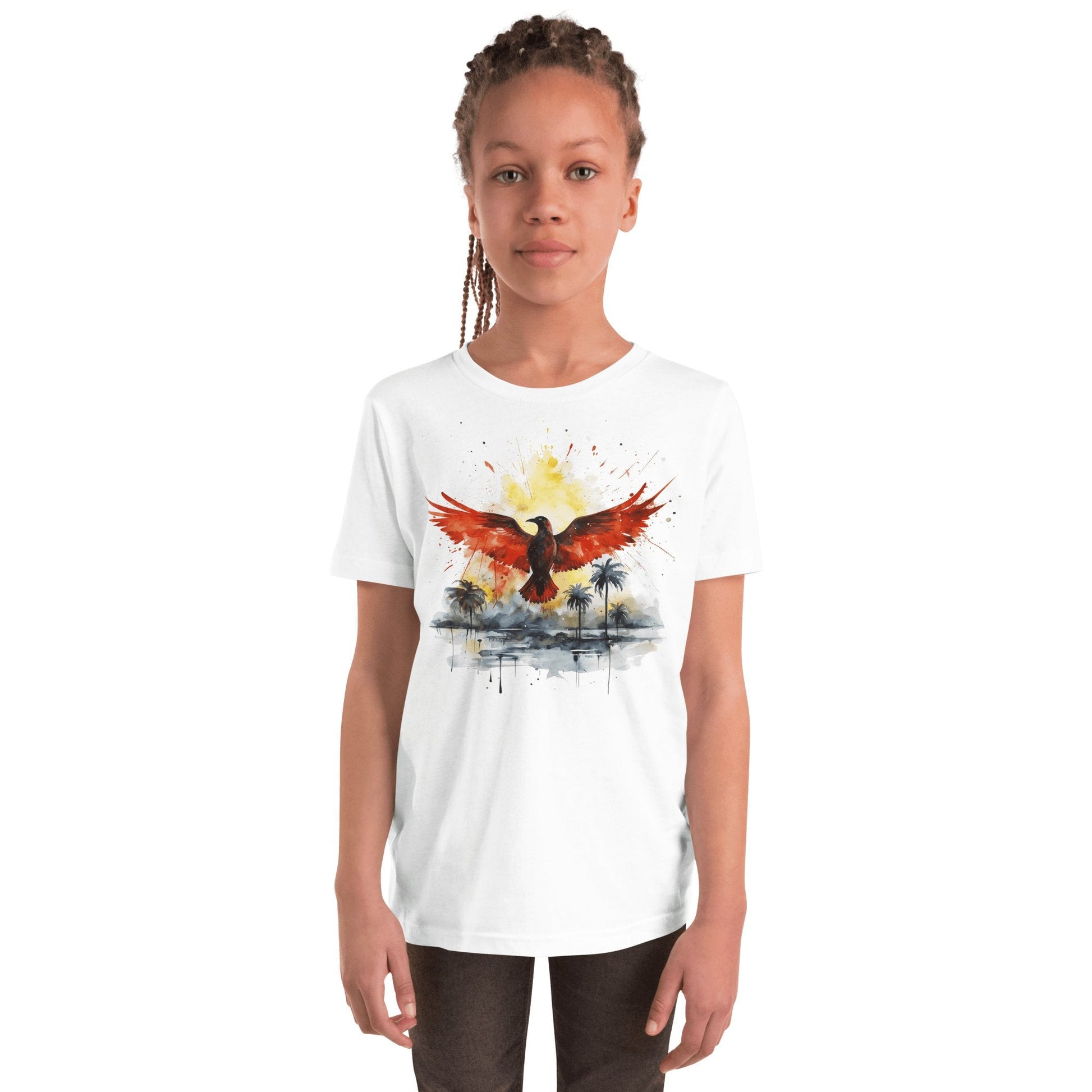 Kurzärmeliges T-Shirt für Jugendliche "Firebird" - Artexio